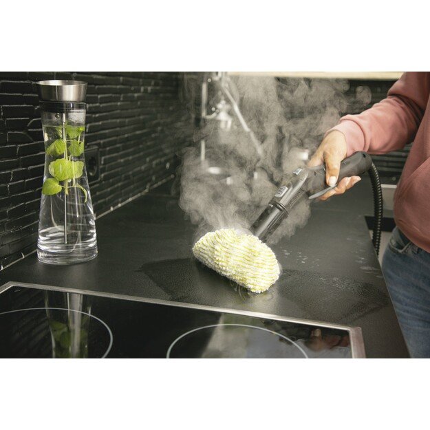 K&auml;rcher SC 4 EasyFix IRON Cylinder steam cleaner 0.8 L 2000 W Black, White