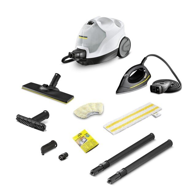 K&auml;rcher SC 4 EasyFix IRON Cylinder steam cleaner 0.8 L 2000 W Black, White