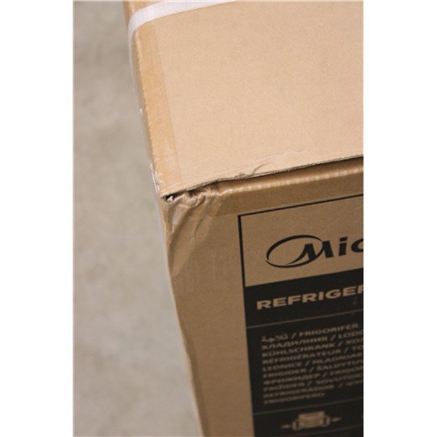 SALE OUT. Midea | Refrigerator | MDRD142FGE01 | Energy efficiency class E | Free standing | Larder | Height 86 cm | Fridge net c