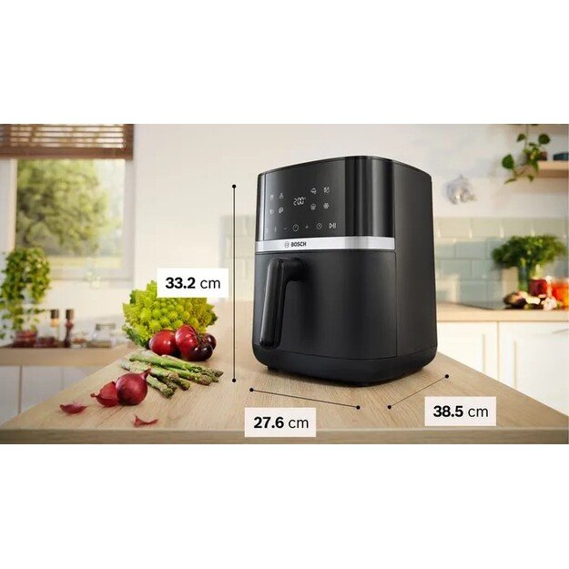 Bosch Serie 4 MAFS2462B fryer Single 6.1 L Stand-alone 2050 W Hot air fryer Black