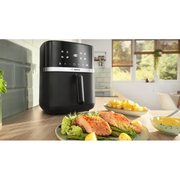 Bosch Serie 4 MAFS2462B fryer Single 6.1 L Stand-alone 2050 W Hot air fryer Black