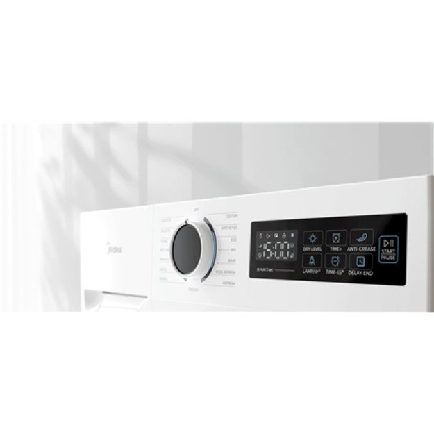 Midea | Dryer | MD110H70/W-HR | Energy efficiency class E | Front loading | 7 kg | LED | Depth 60 cm | White