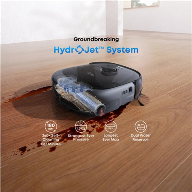 Anker Eufy Robot Vacuum Cleaner | Omni E28 | Wet&Dry | Dust capacity 3 L | 20000 Pa | Black 5