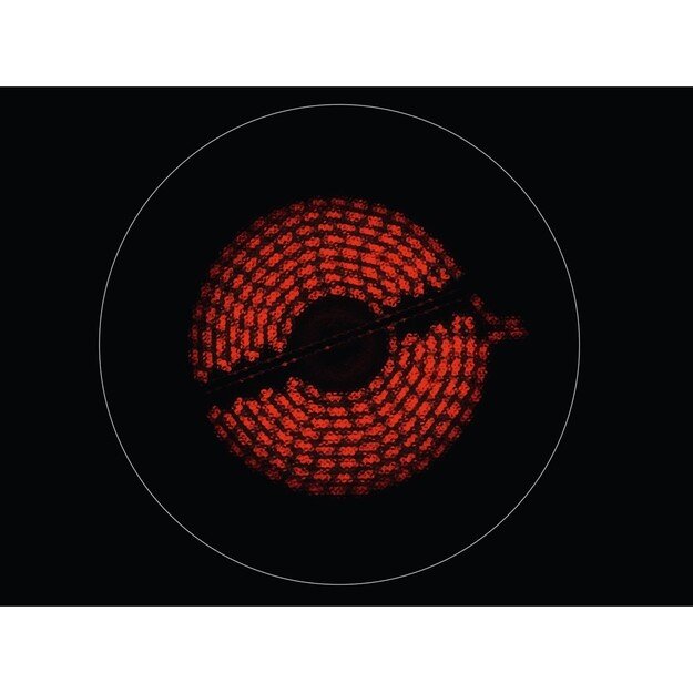 Electrolux LHR3233CK hob Black Built-in Ceramic 2 zone(s) 8