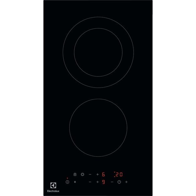 Electrolux LHR3233CK hob Black Built-in Ceramic 2 zone(s) 4