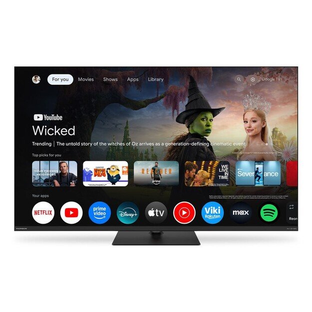Thomson 43MG7C15 TV 109.2 cm (43 ) 4K Ultra HD Smart TV Wi-Fi Black 320 cd/m2