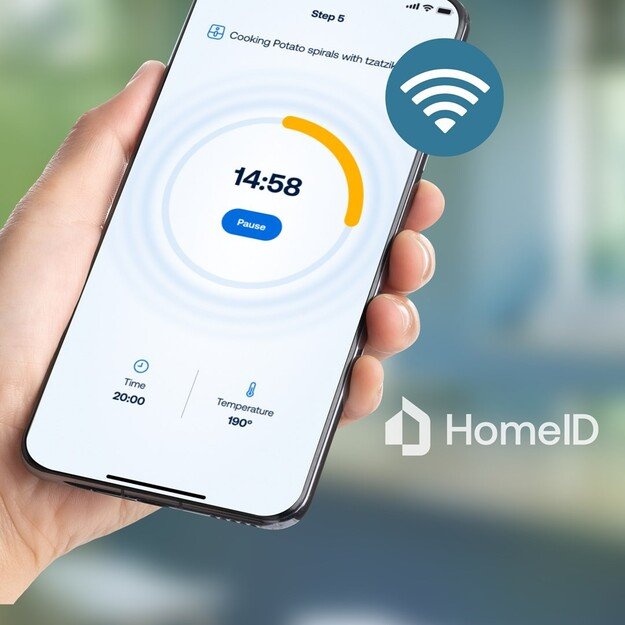 Philips 7000 series HD9876/20 fryer Single 8.3 L Stand-alone 2200 W Hot air fryer White