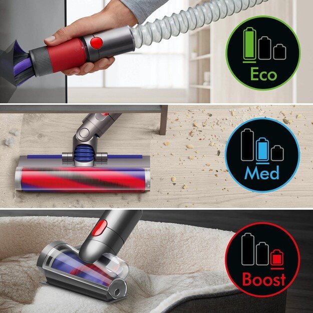 Dyson V12 Origin 2-in-1 stick vacuum Battery Dry HEPA Bagless Nickel