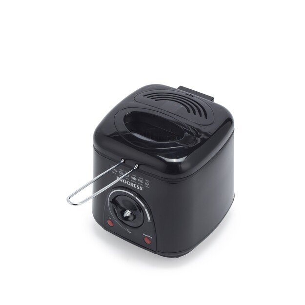 Progress EK2969PBLKVDE Compact Deep Fat Fryer