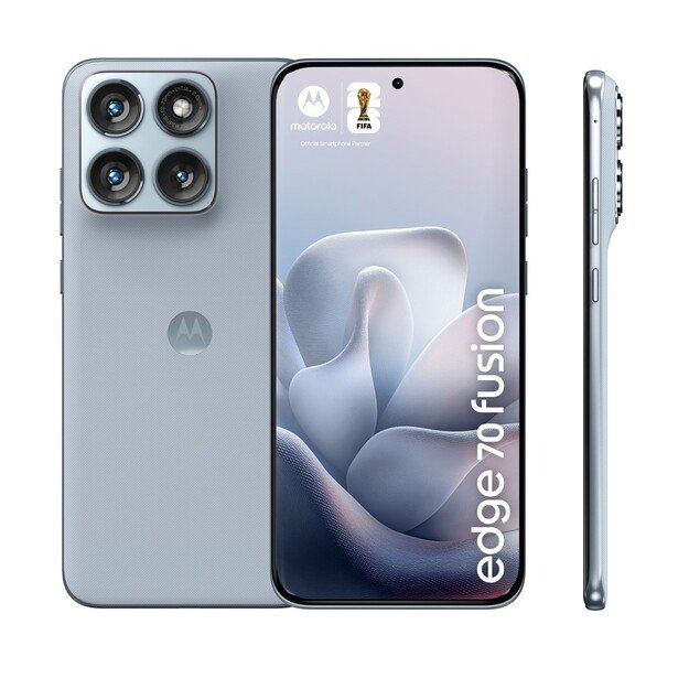 Motorola edge 70 fusion 17.2 cm (6.78 ) Dual SIM Android 16.0 5G USB Type-C 12 GB 256 GB 7000 mAh Light Blue
