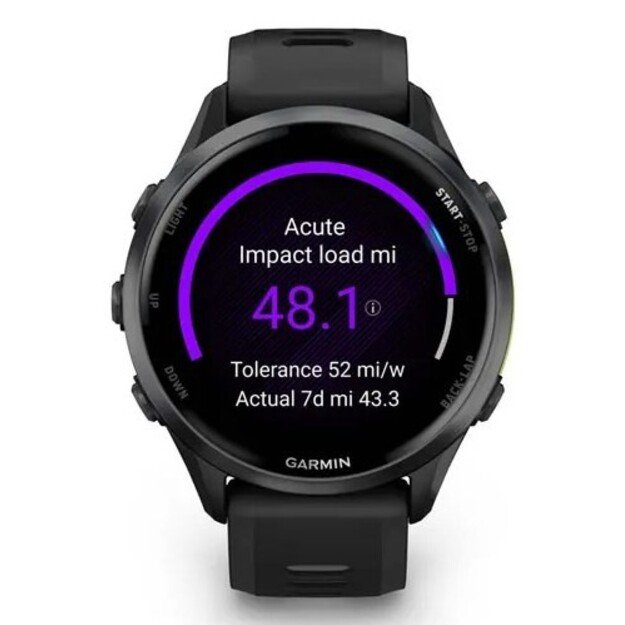 Garmin Forerunner 970 3.56 cm (1.4 ) AMOLED Digital 454 x 454 pixels Touchscreen Black, Yellow Wi-Fi GPS (satellite)