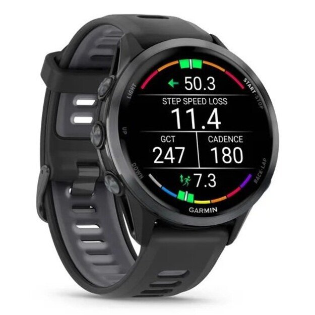Garmin Forerunner 970 3.56 cm (1.4 ) AMOLED Digital 454 x 454 pixels Touchscreen Black, Yellow Wi-Fi GPS (satellite)