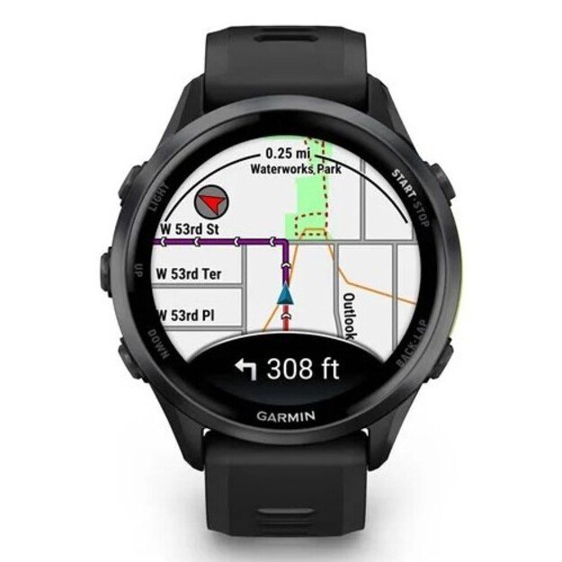 Garmin Forerunner 970 3.56 cm (1.4 ) AMOLED Digital 454 x 454 pixels Touchscreen Black, Yellow Wi-Fi GPS (satellite)