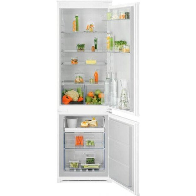 178 cm.  įmontuojamas &scaron;aldytuvas su &scaron;aldikliu Electrolux ENA7NE18S