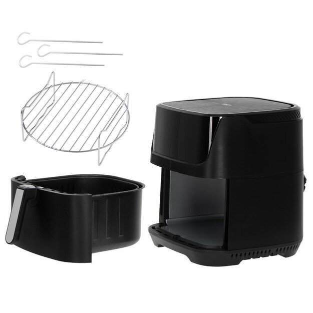 Adler AD 6317 Air Fryer Oven, 12 programs, 5.5 L, Black 3