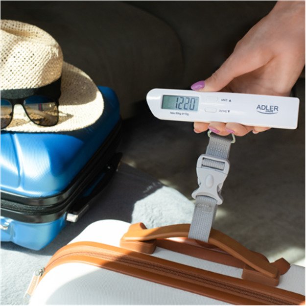 Adler | Travel Luggage Scale | AD 8191 | Maximum weight (capacity) 50 kg | Low Battery Indicator 2