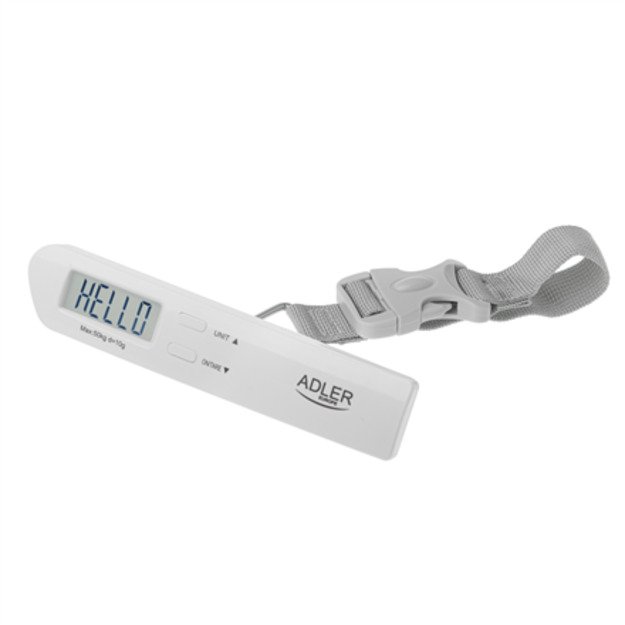 Adler | Travel Luggage Scale | AD 8191 | Maximum weight (capacity) 50 kg | Low Battery Indicator 6