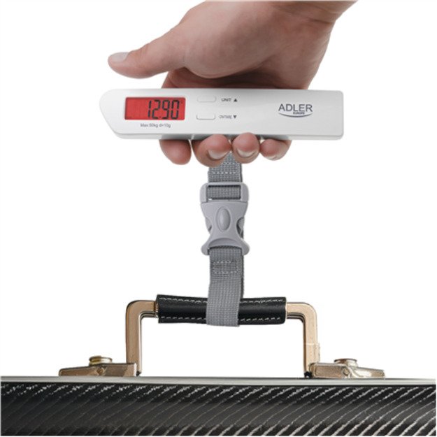 Adler | Travel Luggage Scale | AD 8191 | Maximum weight (capacity) 50 kg | Low Battery Indicator 3