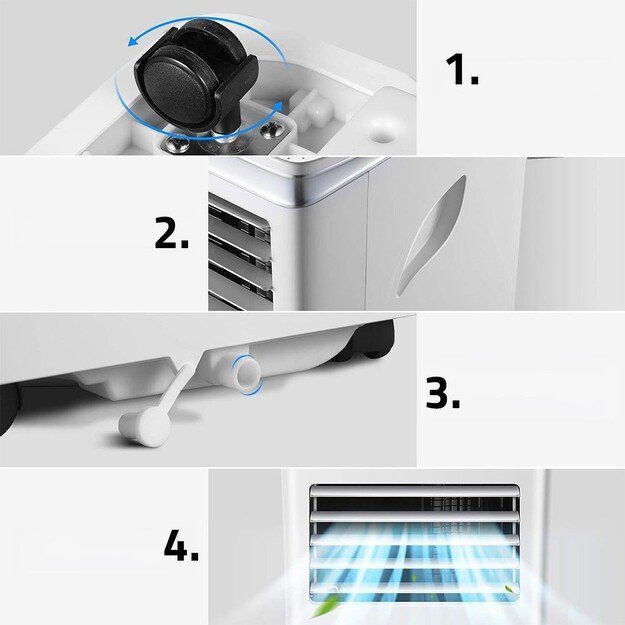 Aiwa AIWA-PAC10Y2 Portable Air Conditioner 4