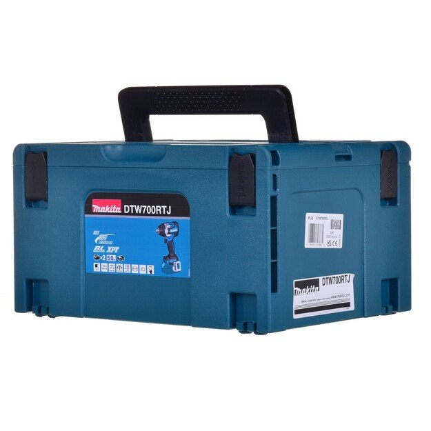 MAKITA IMPACT WRENCH 18V 1/2  700Nm 2x5.0Ah CASE MAKPAC DTW700RTJ 2