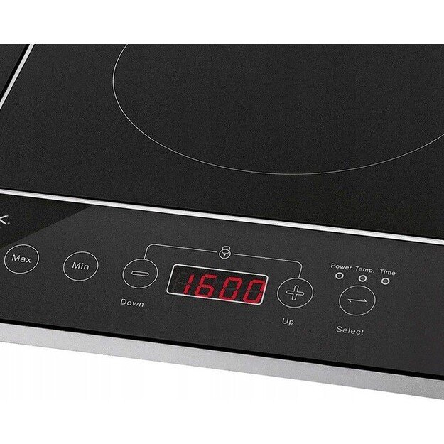 PROFI COOK PC-DKI 1067 induction cooker, 3500W, 2 cooking zones, black 1