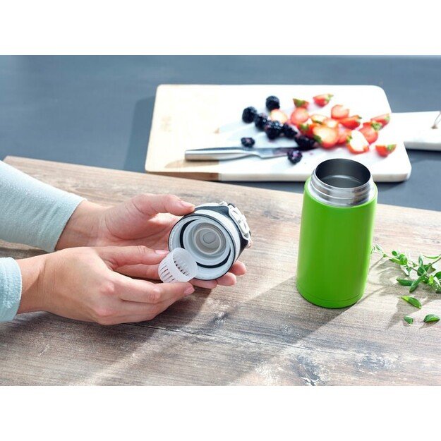 Leifheit 03249 travel mug 350 ml Black, Green Stainless steel 7