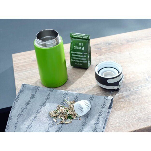 Leifheit 03249 travel mug 350 ml Black, Green Stainless steel 6