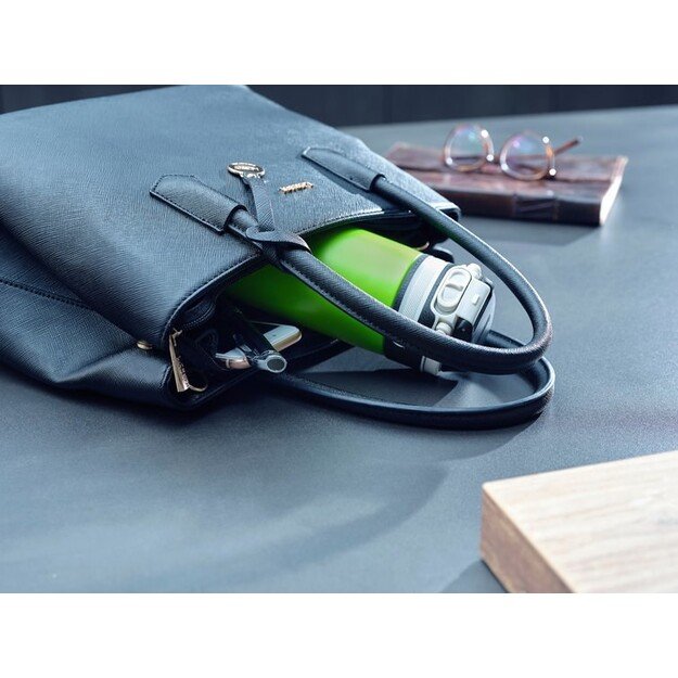 Leifheit 03249 travel mug 350 ml Black, Green Stainless steel 5