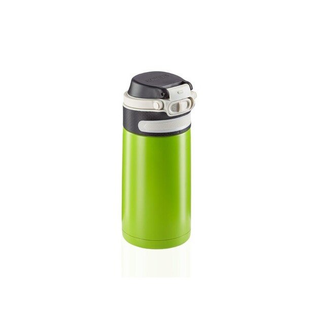 Leifheit 03249 travel mug 350 ml Black, Green Stainless steel
