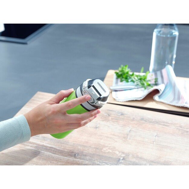 Leifheit 03249 travel mug 350 ml Black, Green Stainless steel 9