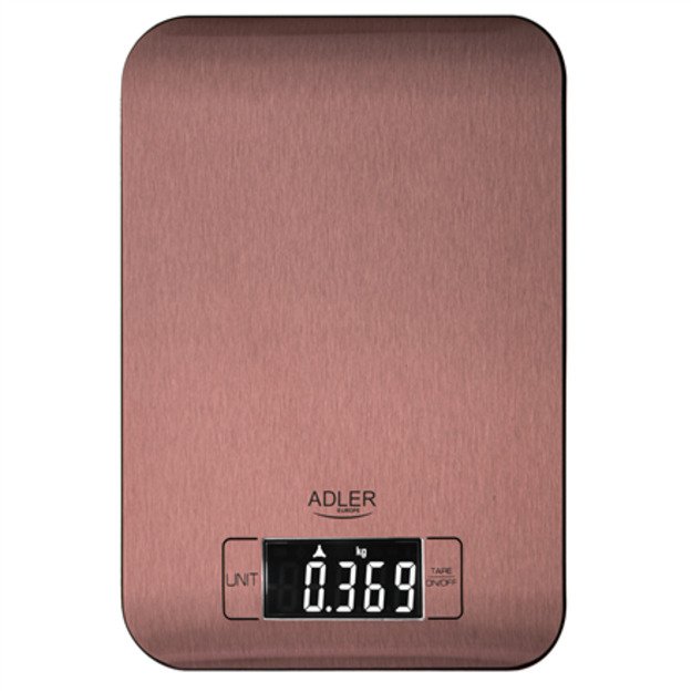 Adler Kitchen Scale | AD 3183c | Graduation 1 g | Copper 8