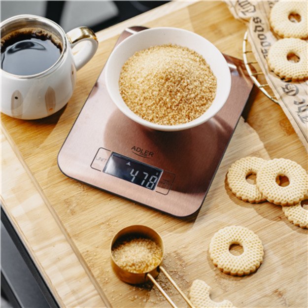 Adler Kitchen Scale | AD 3183c | Graduation 1 g | Copper 2