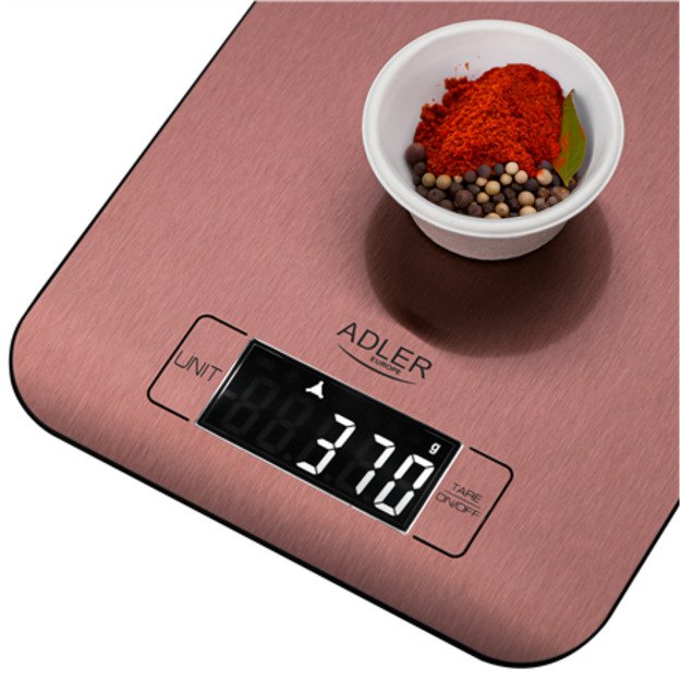 Adler Kitchen Scale | AD 3183c | Graduation 1 g | Copper 5