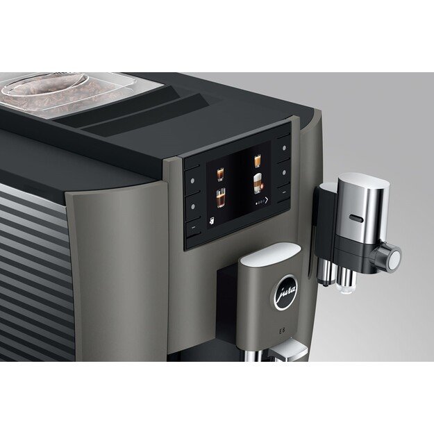 Jura E8 Dark Inox (EC) Coffee Machine 4