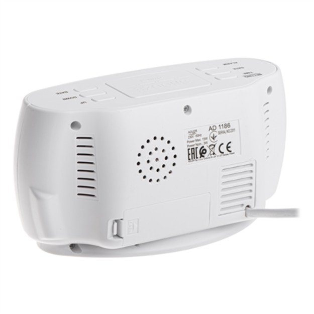 Adler LED clock with thermometer | AD 1186 6