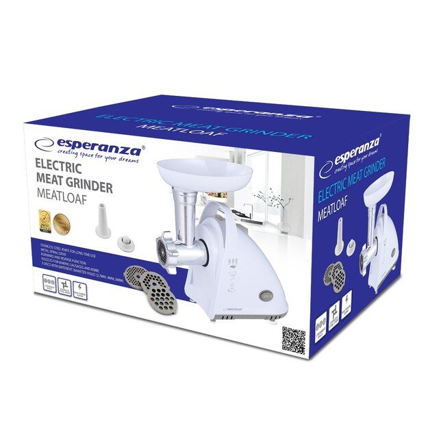 ESPERANZA EKM031 Meat grinder White 2000W 1