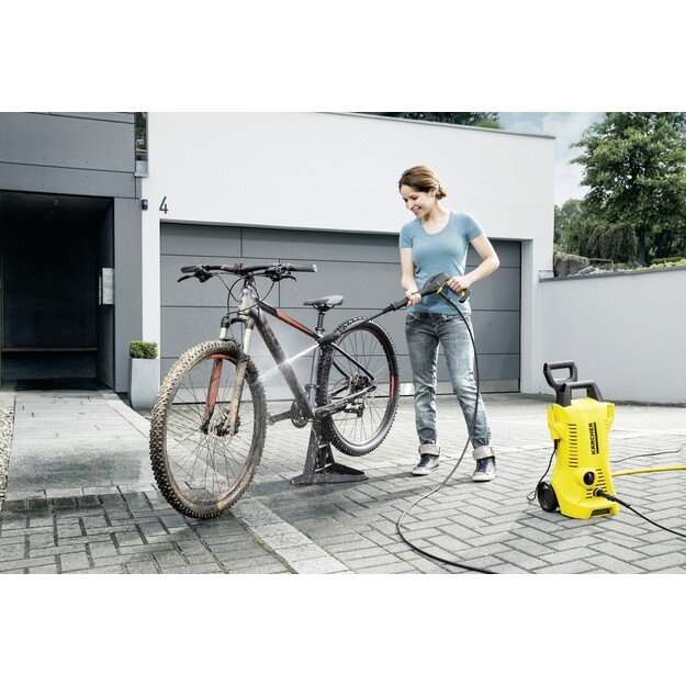 Karcher K 2 POWER CONTROL pressure washer Upright Electric 360 l/h Black, Yellow