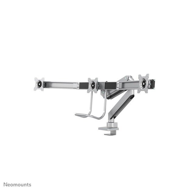 Neomounts NM-D775DX3SILVER Monitor arm 17-27  - gas spring - Topfix - 180°-stop 12