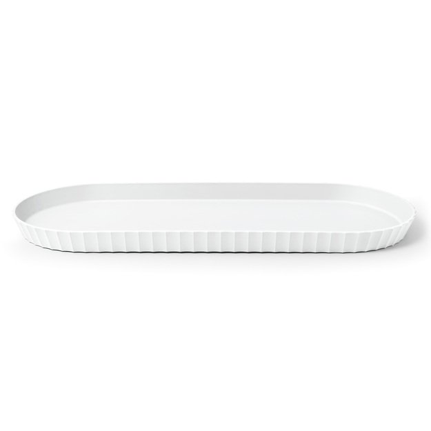 Platter, 51x20.5 cm, white, Paestum Collection