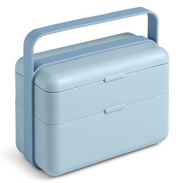 Lunchbox Bauletto, M, blue, Create Collection
