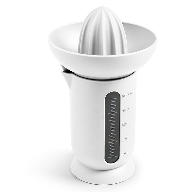 Citrus squeezer with jug, 0,5 l, white, Create Collection