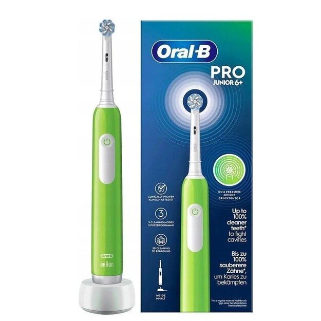 El. &scaron;epetėlis Oral-b Pro Junior Green