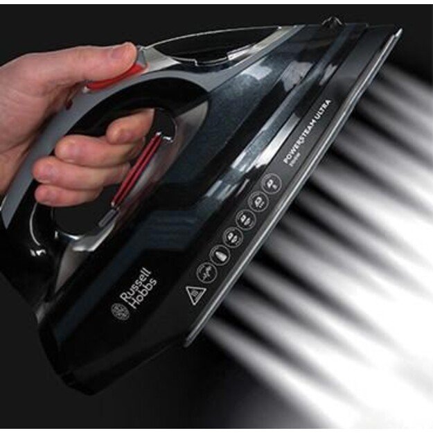 Russell Hobbs 20630-56 iron Dry & Steam iron Ceramic soleplate Black, Grey 3100 W 6