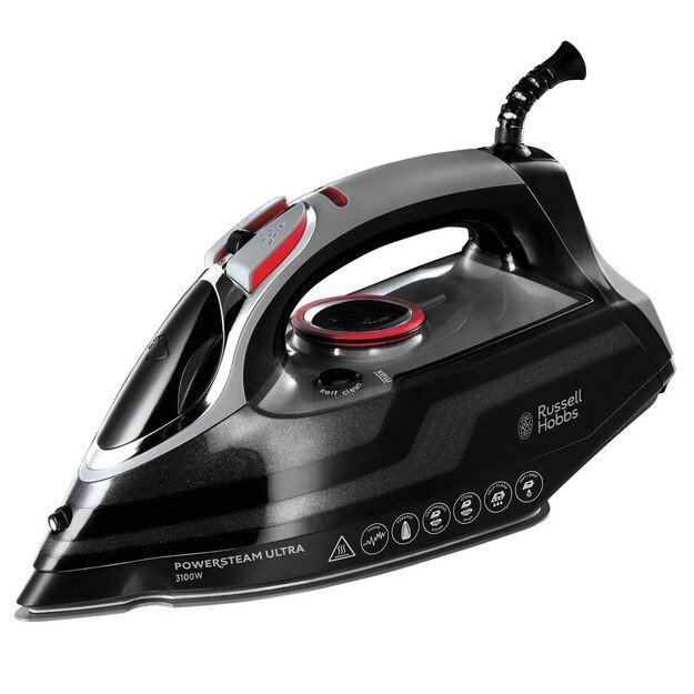 Russell Hobbs 20630-56 iron Dry & Steam iron Ceramic soleplate Black, Grey 3100 W