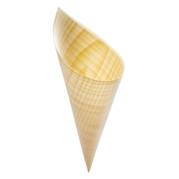 Bamboo cone, 7,5x19.5 cm, 50 pcs