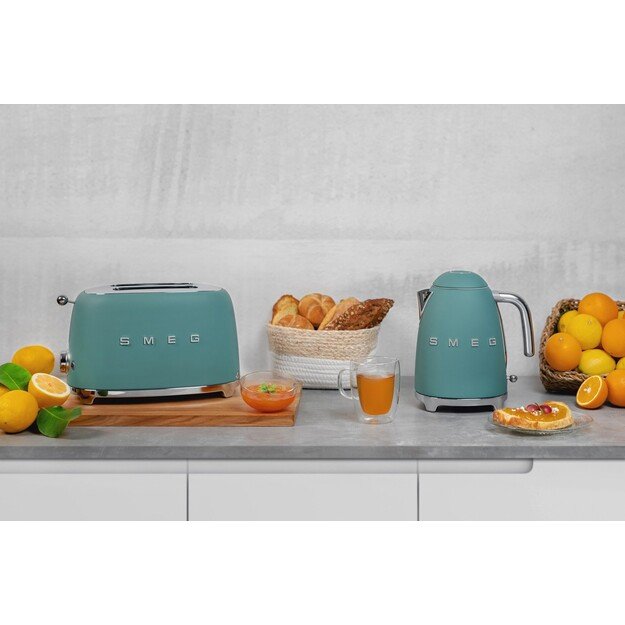 Smeg KLF03EGMEU electric kettle 1.7 L 2400 W Green