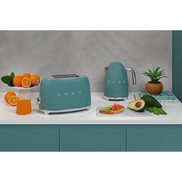 Smeg KLF03EGMEU electric kettle 1.7 L 2400 W Green