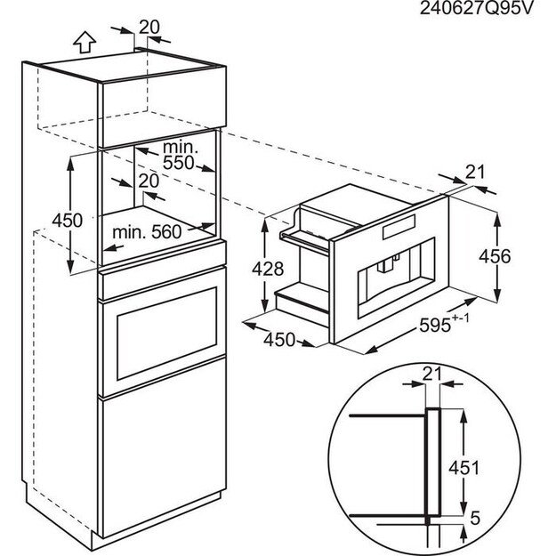 Kavos virimo aparatas AEG TC8NK7B