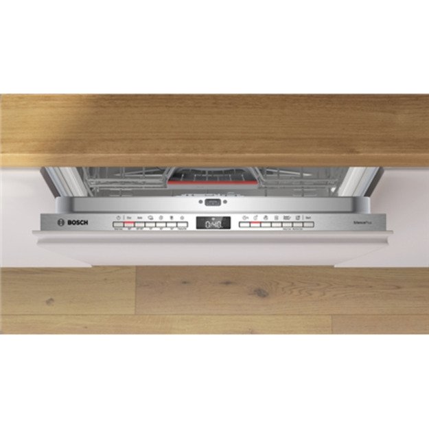 Bosch Dishwasher | SMV4EMX71S | Built-in | Width 60 cm | Number of place settings 14 | Number of programs 6 | Energy efficiency