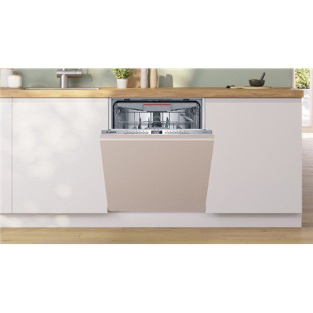 Bosch Dishwasher | SMV4EMX71S | Built-in | Width 60 cm | Number of place settings 14 | Number of programs 6 | Energy efficiency